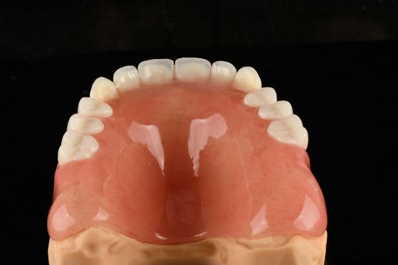 Beli Natural Looking Acrylic Full Dentures Artificial Acrylic Teeth untuk kenyamanan yang tahan lama pembuatan online