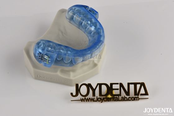 Transparan Warna Fleksibel Anti Mendengkur Mouthpiece, Mouthguard Untuk Tidur Mendengkur