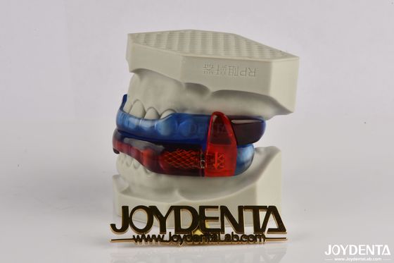 Fleksibel Transparan Dental Snore Guard / Custom Anti Snoring Mouthpiece Untuk Dewasa