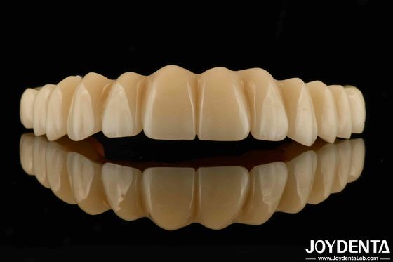 Titanium Base Zirconia Hybrid Bridge High Corrosion Resistance Kebutuhan kustomisasi