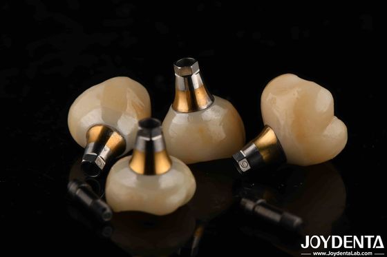 4.1mm Diameter Titanium Abutments Dental Selesai Perak Dengan Pitch Thread 1.5mm