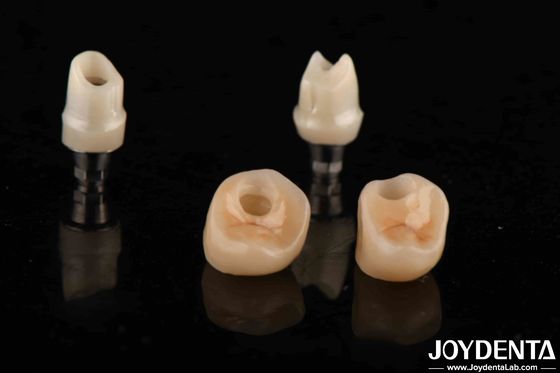 Perak Warna Dental Zirconia Abutments Untuk Implantasi Diameter Disesuaikan