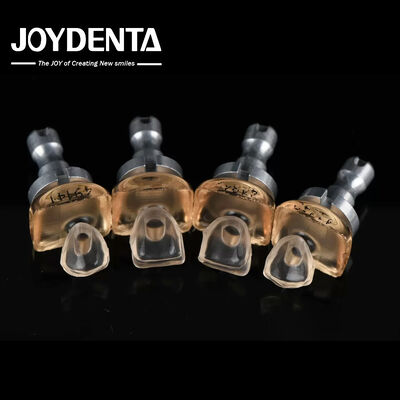 Biokompatibilitas Tinggi Porselen Kaca Seramik Furniture 0.3mm-0.8mm Untuk Memutihkan Gigi